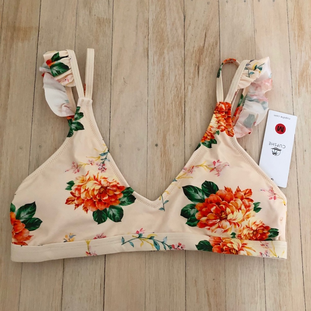 Floral Bikini Top